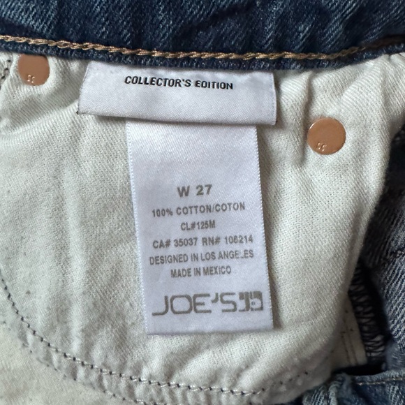 Joe’s Jeans Denim Shorts Collectors Edition “Yoselyn” Size 27 - Picture 6 of 10